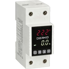 Derko Dijital Monofaze Ayarlanabilir Aşırı ve Düşük Voltaj Koruma Rölesi 100 Amper