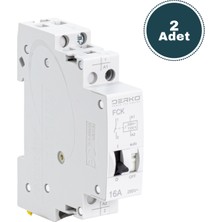 Derko  2 Adet 16 A Darbe Akım Şalteri