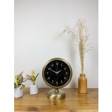 Argesco Mühendislik Eskitme Metal Tokyo Masa Saati 25×20 cm