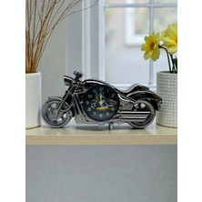 CaactuStore Motor Tasarımlı Dekoratif Çalar Saat Masa Saati (Plastik)