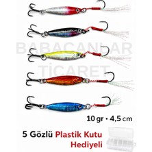 Arkhelais Metal Kaşık Balık Yemi 10 gr 4,5 cm – Levrek Çupra Spin Için Uygun