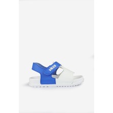 Vicco Sevan Hafif Erkek Bebek Beyaz/saks Mavi Sandalet