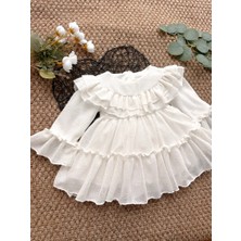 Aysskids Leıla  Bayramlık Kız Çocuk Doğum Günü ve Parti Elbisesi