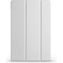 Büşra Ayhan Galaxy Tab A9 Uyumlu Bsay Smart Cover Standlı 1-1 Kılıf-Gri