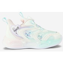 Vicco Benetti Işıklı Kız Bebek Beyaz Sneaker