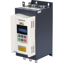 Derko 75KW Dahili Bypass Kontrollü Motor Yumuşak Kalkış Yol Verici Softstarter Dijital Ekran Türkçe Menü