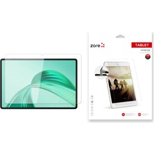 Büşra Ayhan Honor Pad X8A Uyumlu Bsay Tablet Temperli Cam Ekran Koruyucu-Şeffaf