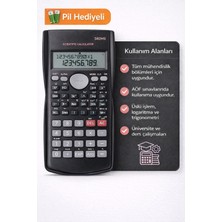 Arkhelais Bilimsel Hesap Makinesi - 240 Fonksiyonlu – Mühendislik Hesap Makinesi - Pil Hediyeli