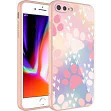 Büşra Ayhan iPhone 7 Plus Kılıf Kamera Korumalı Desenli Sert Silikon Bsay Epoksi Kapak-No4