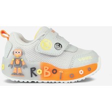 Vicco Feti Işıklı Erkek Ilk Adım Gri Günlük Ayakkabı