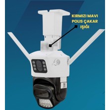 Hsc Bilişim O-Kam 6015 Çakarli Model Çift Lens Wifi Ptz Kamera