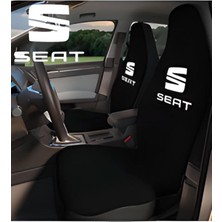 Özgürce Siyah Yıkanabilir Penye Oto Koltuk Kılıfı Seti, Seat Leon Ibiza Uyumlu