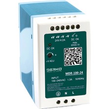 Derko Mdr-40 Güç Kaynağı 40W 24V Dc 1,67 Amper