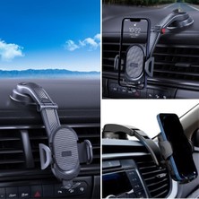 Çetiner Group® Güçlü Vantuzlu Araç Içi Konsol Üstü Telefon Tutucu Aparat