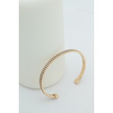 Xuping Jewelry Stil Incisi/xupıng Jewelry Zirkon Taşlı Kelepçe