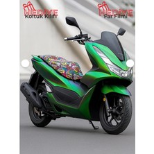 Gogo Premium Honda Pcx 2021 - 2024 Uyumlu Grenaj Komple Kaporta Seti Bukalemun Yeşil