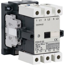 Derko 49-22 Kontaktör 220V Ac