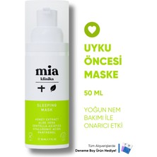 Mia Klinika Pantenol Bal Ve Cicalı Kırışıklık Karşıtı Nemlendirici Yüz Maskesi 50 ml Tüm Cilt Tipleri İçin