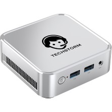 Techstorm SilverPort Pro Intel N100 16gb Ram  500GB Rom WIN11 Pro Mini Masaüstü Bilgisayar
