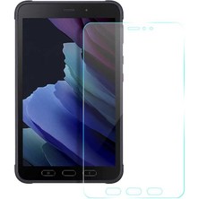 Büşra Ayhan Galaxy Tab Active 3 T577 Uyumlu Bsay Tablet Temperli Cam Ekran Koruyucu-Renksiz