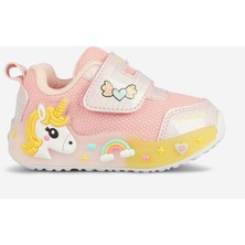 Vicco Meli Işıklı Kız Ilk Adım Pudra Spor Ayakkabı