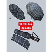 Normadia 10 Telli Otomatik Fiber Gövde Şemsiye, Dayanaklı ve Şık Tasarım