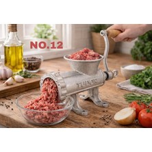 Direkstoktan Tudor Döküm Manuel Kıyma Makinesi No.12 – El Çevirmeli Et Çekme Makinesi / Meat Mincer