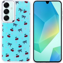 Büşra Ayhan Galaxy A26 Kılıf Airbag Tasarımlı Bsay Hadra Kapak - Kiraz