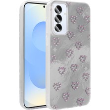 Büşra Ayhan Galaxy S25 Plus Kılıf Kamera Korumalı Figürlü Bsay Ponti Silikon Kapak - Beyaz