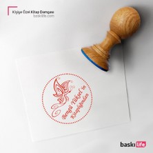 Baskı Life Kişiye Özel Kitap Damgası Kitap Mührü Kaşe Kitap Mühür Özel Damga 14