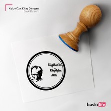 Baskı Life Kişiye Özel Kitap Damgası Kitap Mührü Kaşe Kitap Mühür Özel Damga 41