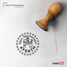 Baskı Life Kişiye Özel Kitap Damgası Kitap Mührü Kaşe Kitap Mühür Özel Damga 264