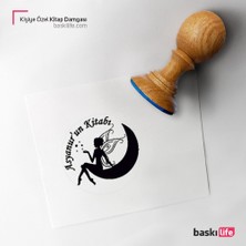 Baskı Life Kişiye Özel Kitap Damgası Kitap Mührü Kaşe Kitap Mühür Özel Damga 305
