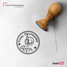 Baskı Life Kişiye Özel Kitap Damgası Kitap Mührü Kaşe Kitap Mühür Özel Damga 270