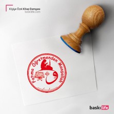 Baskı Life Kişiye Özel Kitap Damgası Kitap Mührü Kaşe Kitap Mühür Özel Damga 275