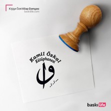Baskı Life Kişiye Özel Kitap Damgası Kitap Mührü Kaşe Kitap Mühür Özel Damga 16