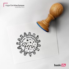 Baskı Life Kişiye Özel Kitap Damgası Kitap Mührü Kaşe Kitap Mühür Özel Damga 274