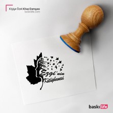 Baskı Life Kişiye Özel Kitap Damgası Kitap Mührü Kaşe Kitap Mühür Özel Damga 57