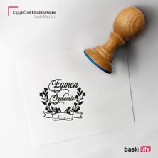 Baskı Life Kişiye Özel Kitap Damgası Kitap Mührü Kaşe Kitap Mühür Özel Damga 307
