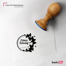 Baskı Life Kişiye Özel Kitap Damgası Kitap Mührü Kaşe Kitap Mühür Özel Damga 309
