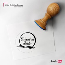 Baskı Life Kişiye Özel Kitap Damgası Kitap Mührü Kaşe Kitap Mühür Özel Damga 228