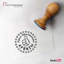 Baskı Life Kişiye Özel Kitap Damgası Kitap Mührü Kaşe Kitap Mühür Özel Damga 263