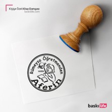 Baskı Life Kişiye Özel Kitap Damgası Kitap Mührü Kaşe Kitap Mühür Özel Damga 278