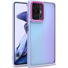 Büşra Ayhan Xiaomi Mi 11T 5g Kılıf Bsay Flora Kapak-Lila