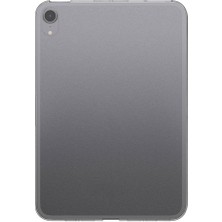 Büşra Ayhan Apple iPad Mini 2021 (6 Nesil) Kılıf Uyumlu Bsay Tablet Süper Silikon Kapak-Renksiz