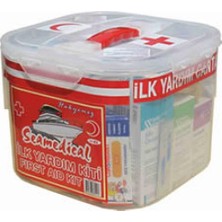 Ilk Yardım Çantası Kutulu 111 Parça Kare