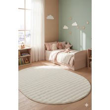 Tropikal Home Bubble Oval Yumuşak Peluş Kaymaz Salon Oturma Yatak Odası Balkon Mutfak Halısı Yolluk