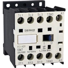 Derko 12 Amper No Kontak Mini Kontaktör  2 Adet