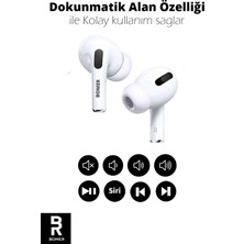 Bomer Pro Anc Aktif Gürültü Engelleme Kablosuz Şarj Bluetooth Kulaklık