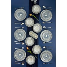 Cooker 24 Parça Porselen Yemek Takımı CKR4074